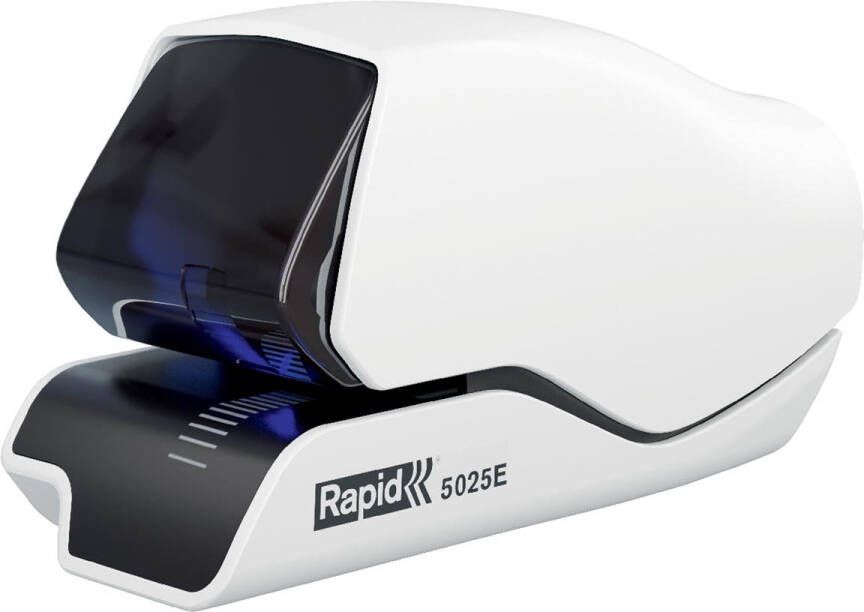 Rapid Nietmachine Supreme contactloos elektrisch 5025e 25 vel wit