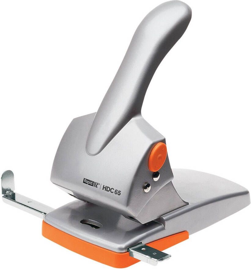 Rapid Perforator Fashion HDC65 heavy duty 65 vel zilver oranje