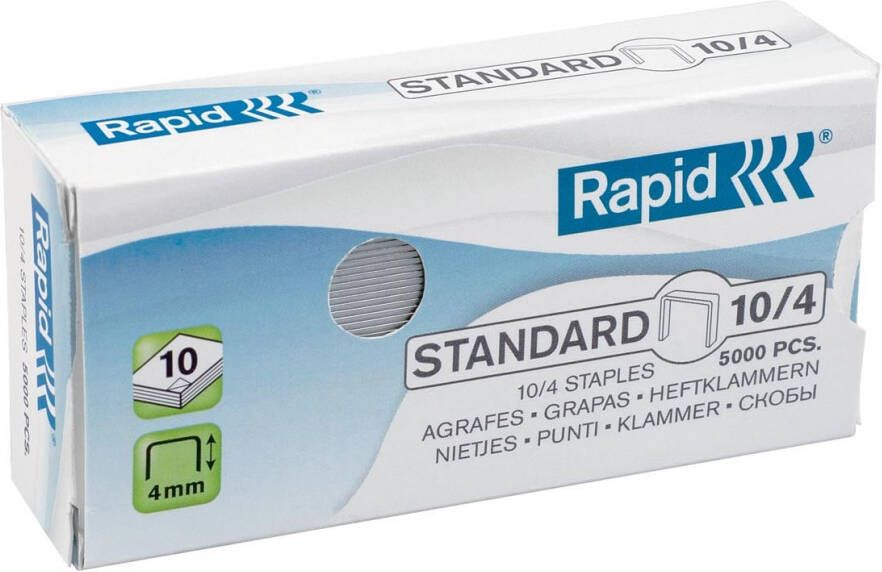 Rapid Nieten nr.10 gegalvaniseerd standaard 5000 stuks