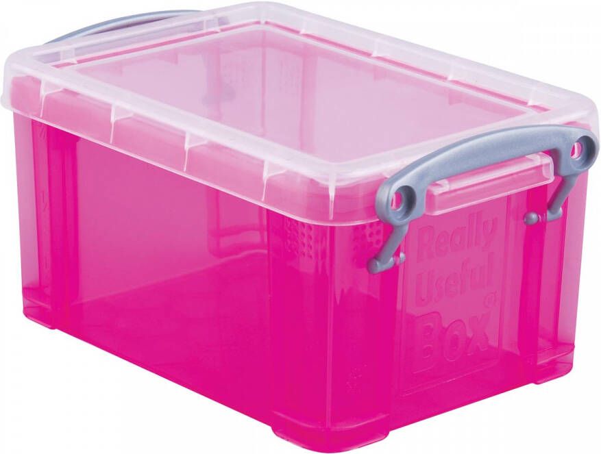 Really Useful Box 0 7 liter transparant helroze