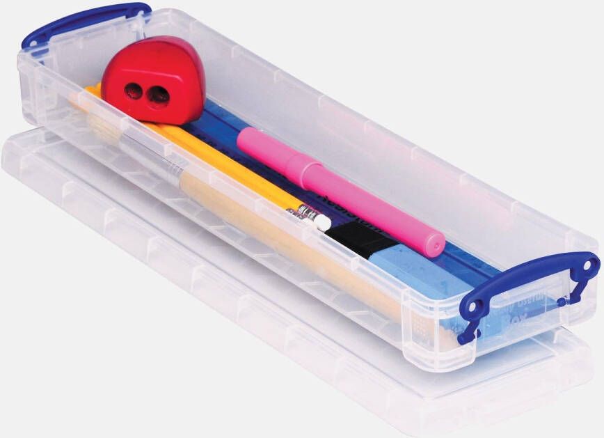 Really Useful Boxes van stevig kunststof | VindiQ Really Useful Box 0 8 liter transparant
