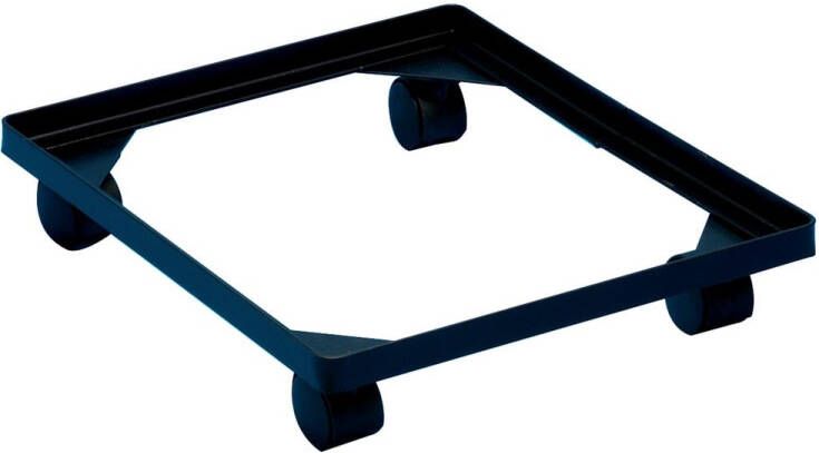 Really Useful Boxes van stevig kunststof | VindiQ Really Useful Box accessoire onderstel met wieltjes (diameter: 4 5 mm) in zwarte PVC