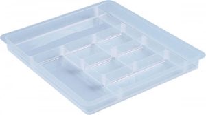 Really Useful Boxes van stevig kunststof | VindiQ Really Useful Box divider met 8 vakjes voor 7 l transparant