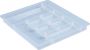 Really Useful Boxes van stevig kunststof | VindiQ Really Useful Box divider met 8 vakjes voor 7 l transparant - Thumbnail 1