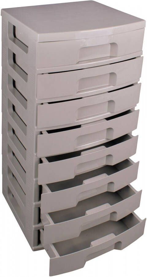 Really Useful Boxes van stevig kunststof | VindiQ Really Useful Box ladenblok 8 x 9 5 l grijs
