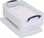 Really Useful Boxes van stevig kunststof | VindiQ Really Useful Box opbergdoos 12 liter transparant - Thumbnail 1