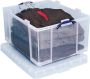 Really Useful Boxes van stevig kunststof | VindiQ Really Useful Box opbergdoos 145 liter transparant - Thumbnail 2