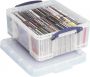 Really Useful Boxes van stevig kunststof | VindiQ Really Useful Box opbergdoos 18 liter transparant - Thumbnail 3
