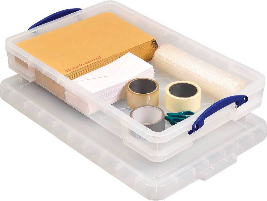 Really Useful Boxes van stevig kunststof | VindiQ Really Useful Box opbergdoos 20 liter transparant