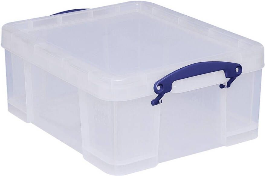 Really Useful Boxes van stevig kunststof | VindiQ Really Useful Box opbergdoos 21 liter transparant