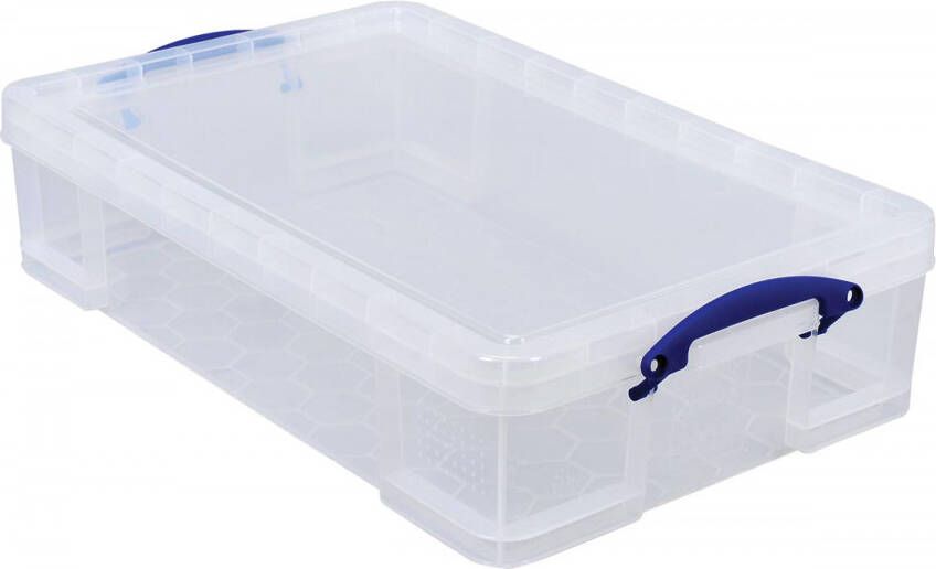 Really Useful Boxes van stevig kunststof | VindiQ Really Useful Box opbergdoos 33 liter transparant