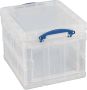 Really Useful Boxes van stevig kunststof | VindiQ Really Useful Box opbergdoos 35 liter opvouwbaar transparant - Thumbnail 1