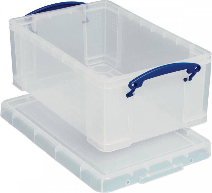 Really Useful Boxes van stevig kunststof | VindiQ Really Useful Box opbergdoos 5 liter transparant