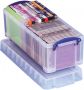 Really Useful Boxes van stevig kunststof | VindiQ Really Useful Box opbergdoos 6 5 liter transparant - Thumbnail 2