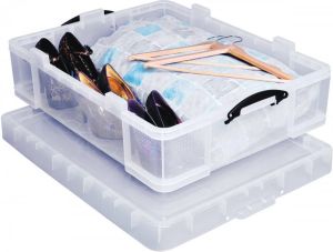 Really Useful Boxes van stevig kunststof | VindiQ Really Useful Box opbergdoos 70 liter transparant