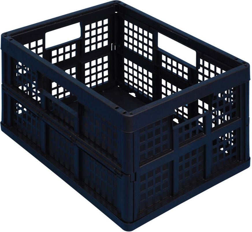 Really Useful Boxes van stevig kunststof | VindiQ Really Useful Box plooibox 45 liter zwart