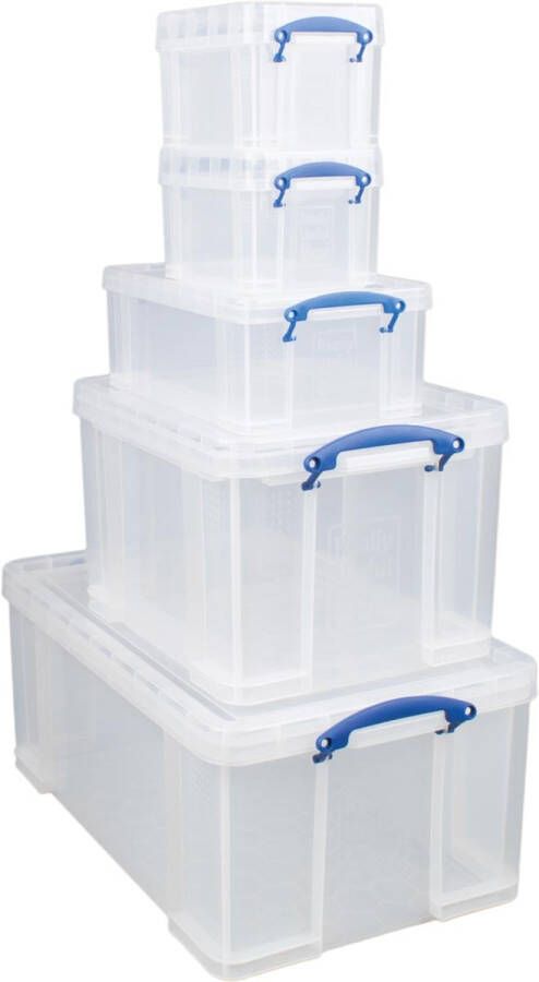Really Useful Boxes van stevig kunststof | VindiQ Really Useful Box voordeelpakket