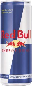 Red Bull energiedrank regular blik van 25 cl pak van 24 stuk