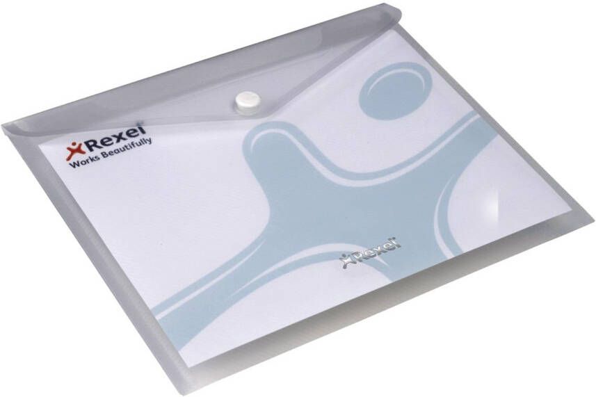 Rexel documentenmap Ice ft A5 pak van 5 stuks