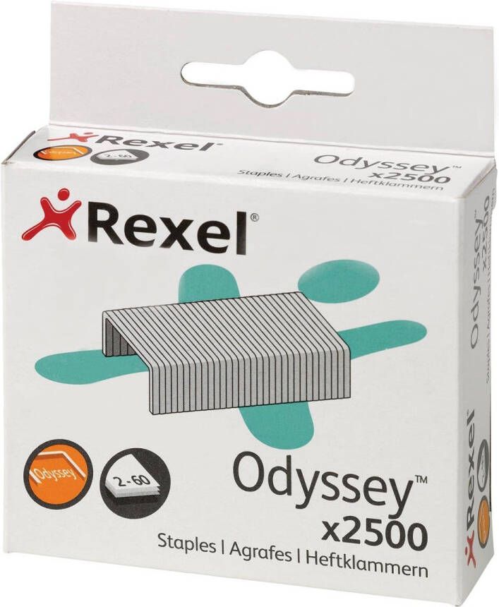 Rexel Nieten Odyssey verzinkt 2500 stuks