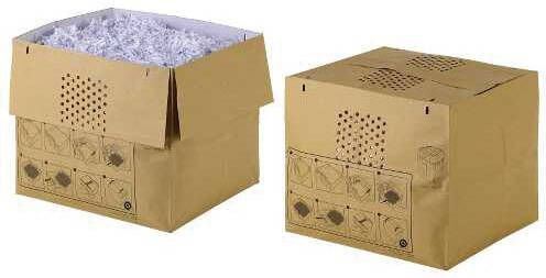 Rexel recycleerbare opvangzakken voor papiervernietiger 115 l voor Auto+750X pak van 50 zakken