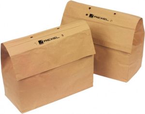 Rexel recycleerbare opvangzakken voor papiervernietigers 115 l voor RLX20 pak van 50 zakken