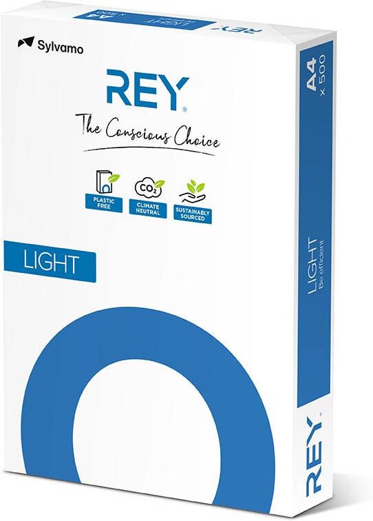 Rey Light printpapier ft A4, 75 g, pak van 500 vel online kopen