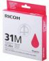 Ricoh gel cartridge GC31M magenta 1560 pagina&apos s OEM 405690 - Thumbnail 1