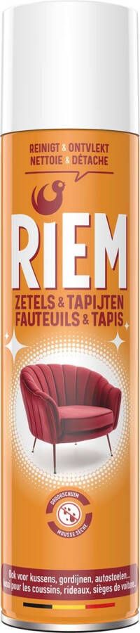 Riem reiniger Zetels & Tapijten spray van 400 ml