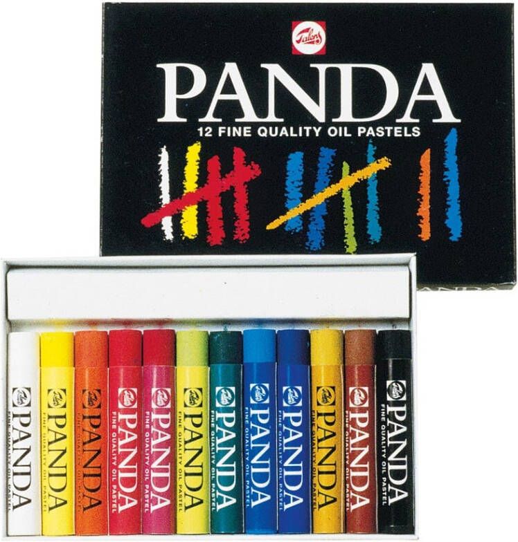 Royal Talens Panda oliepastel doos van 12 pastels