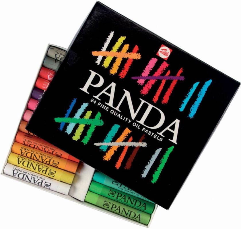 Royal Talens Panda oliepastel doos van 24 pastels