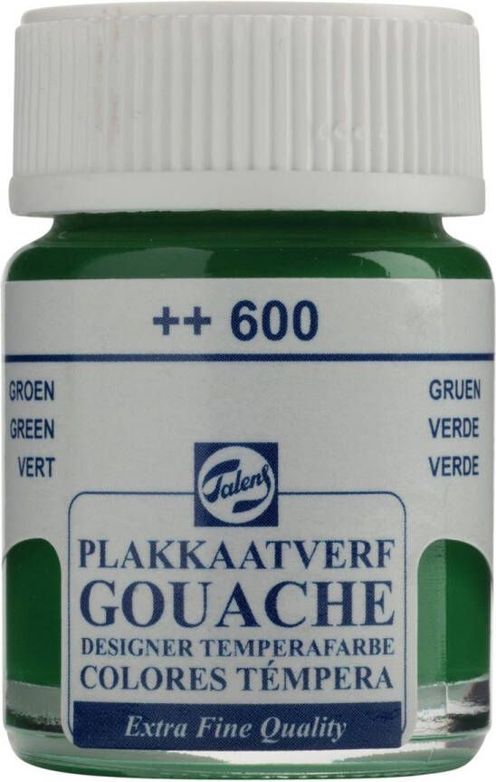 Royal Talens plakkaatverf Extra Fijn flacon van 16 ml groen