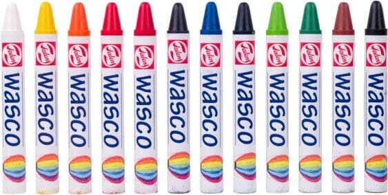 Royal Talens waskrijt Wasco doos met 12 stuks