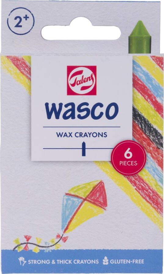 Royal Talens waskrijt Wasco doos met 6 stuks