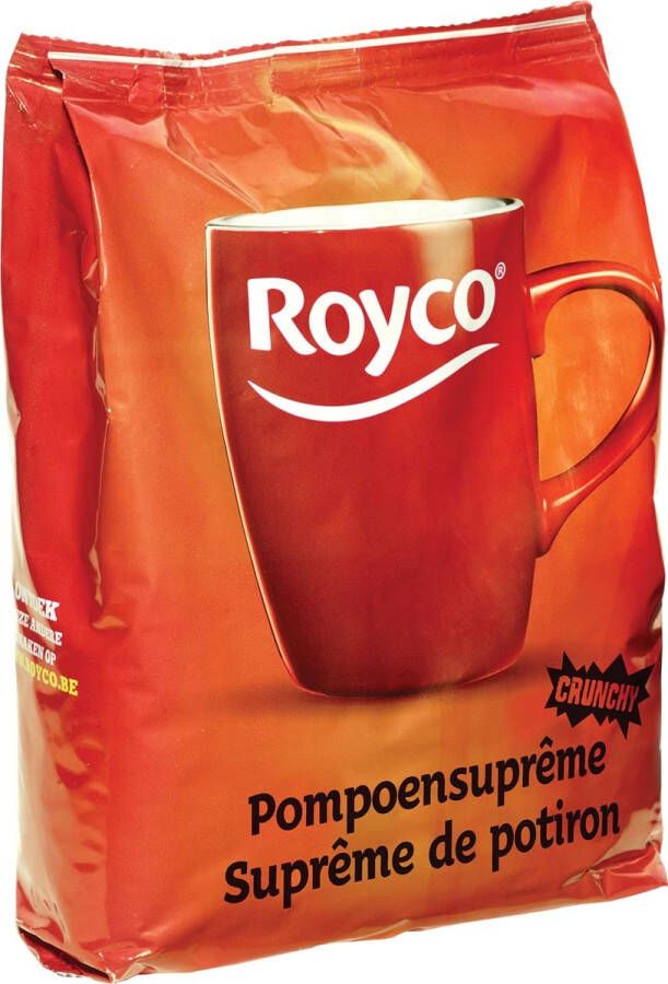 Royco Minute Soup pompoensuprême voor automaten 140 ml 70 porties