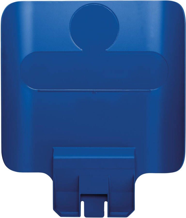 Rubbermaid commercial products Rubbermaid Slim Jim paneel voor recycling station blauw