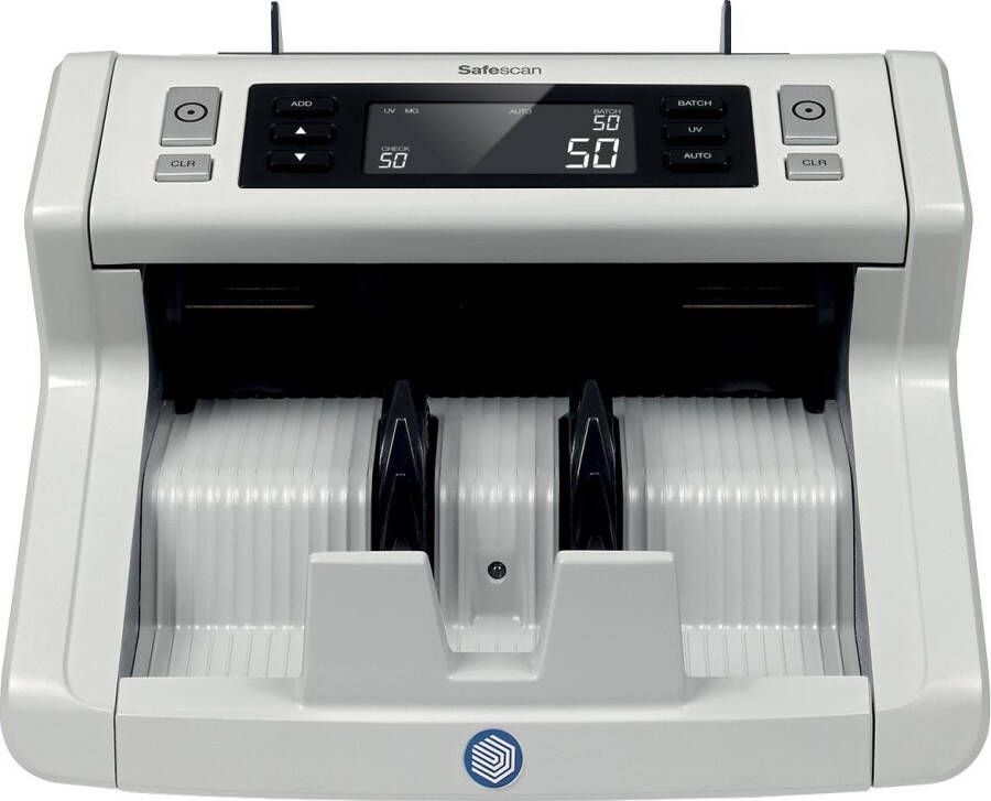 Safescan biljettelmachine 2250 met 3-voudige valsgelddetectie