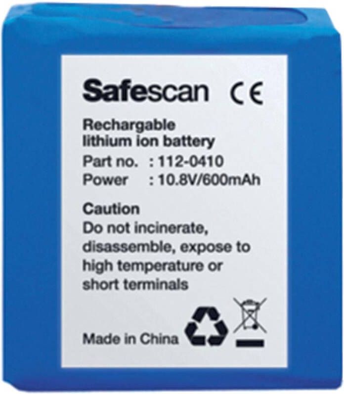 Safescan oplaadbare batterij LB-105 voor valsgelddetector 155-165