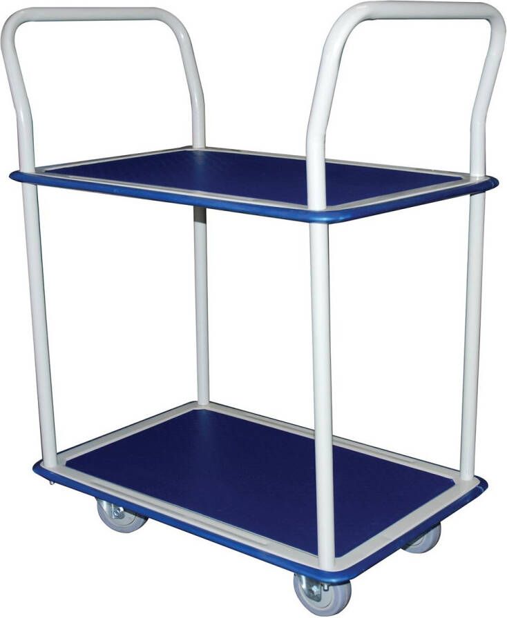 Safetool servicewagen met 2 draagvlakken ft 61 x 91 x 99 5 cm