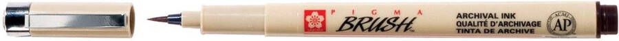 Sakura bruhspen Pigma Brush zwart