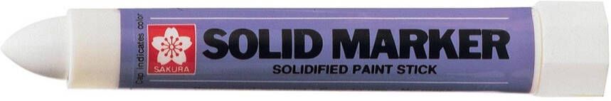 Sakura merkstift Solid Marker wit brede punt