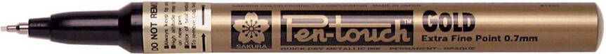 Sakura paint Marker Pen-Touch punt van 0 7 mm goud