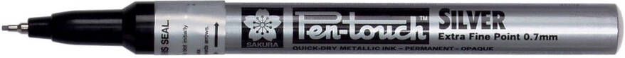 Sakura paint Marker Pen-Touch punt van 0 7 mm zilver