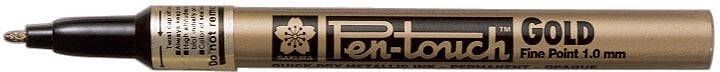 Sakura paint Marker Pen-Touch punt van 1 mm goud