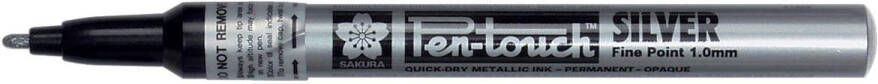 Sakura paint Marker Pen-Touch punt van 1 mm zilver