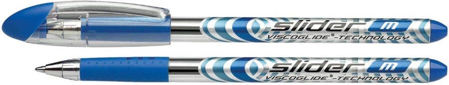 Schneider Balpen Slider schrijfbreedte 0 7 mm blauw 10 stuks