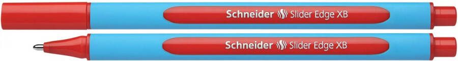 Schneider Balpen Slider Edge extra-brede punt rood