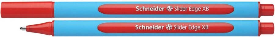 Schneider balpen Slider Edge extra breed rood