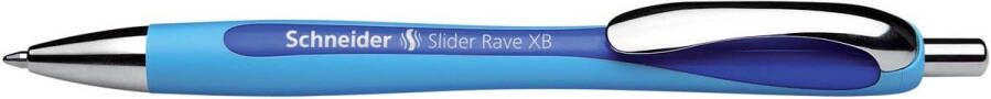 Schneider balpen Slider Rave extra breed blauwe inkt blauw