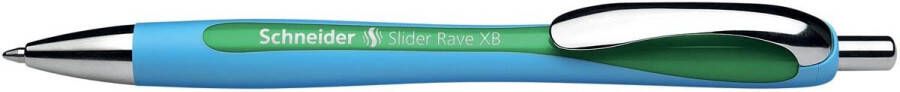 Schneider balpen Slider Rave XB 1 4mm blauw-groen